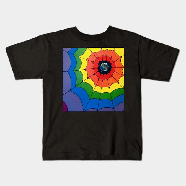 World wide Web Kids T-Shirt by Stufnthat